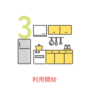 利用開始